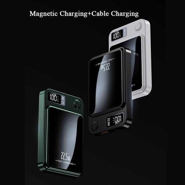 Power Bank 30000mAh Magnetic Qi Wireless Charger  22.5W