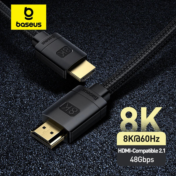 8K/4K HDMI-Compatible Cable 60Hz  48Gbps