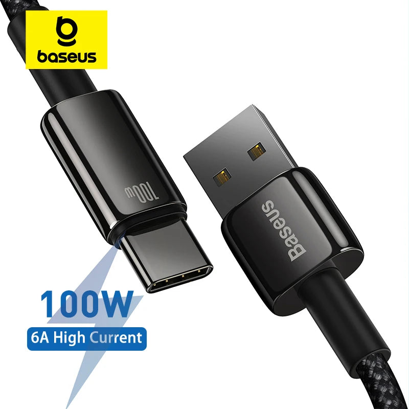 Fast Charging 100W USB Type-C to Type-C Cable