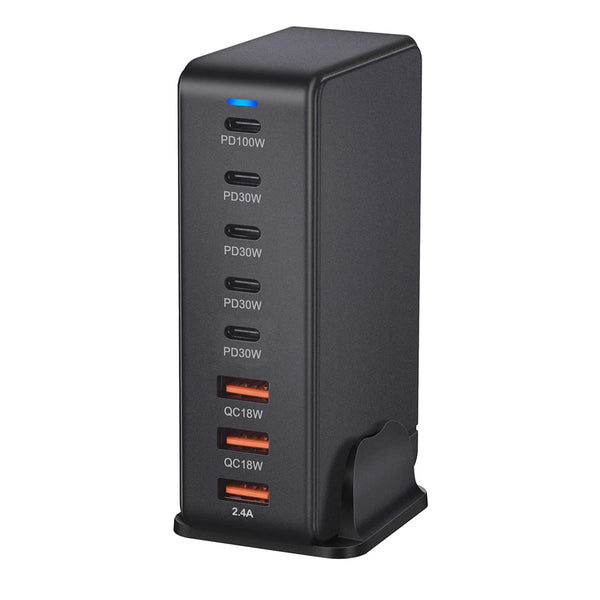 Desktop Charger GaN 268W 8-port 3 USB 5 Type C