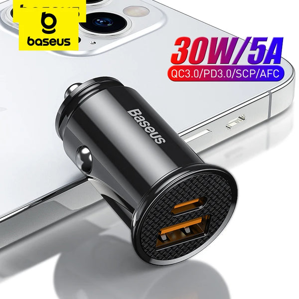 Car Charger 30W USB  Quick Charge 4.0